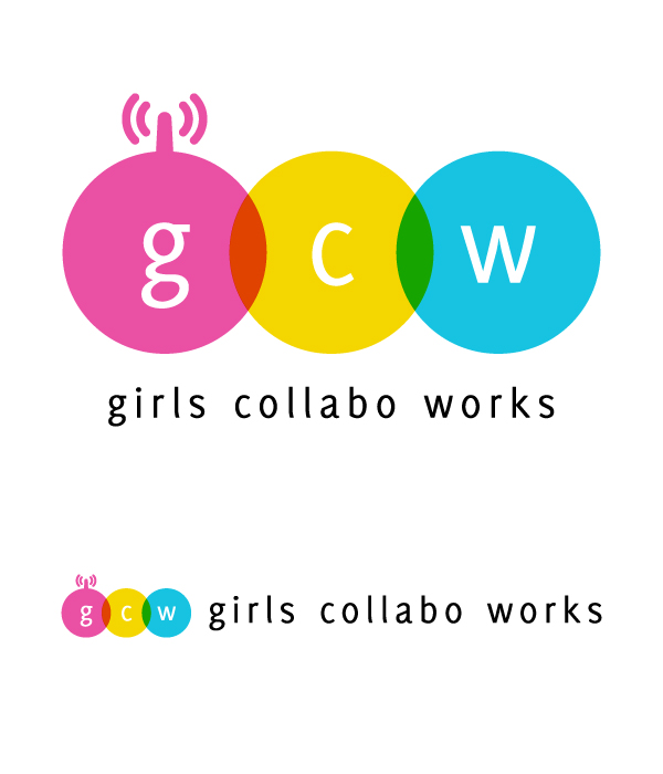 girls collabo works ロゴ